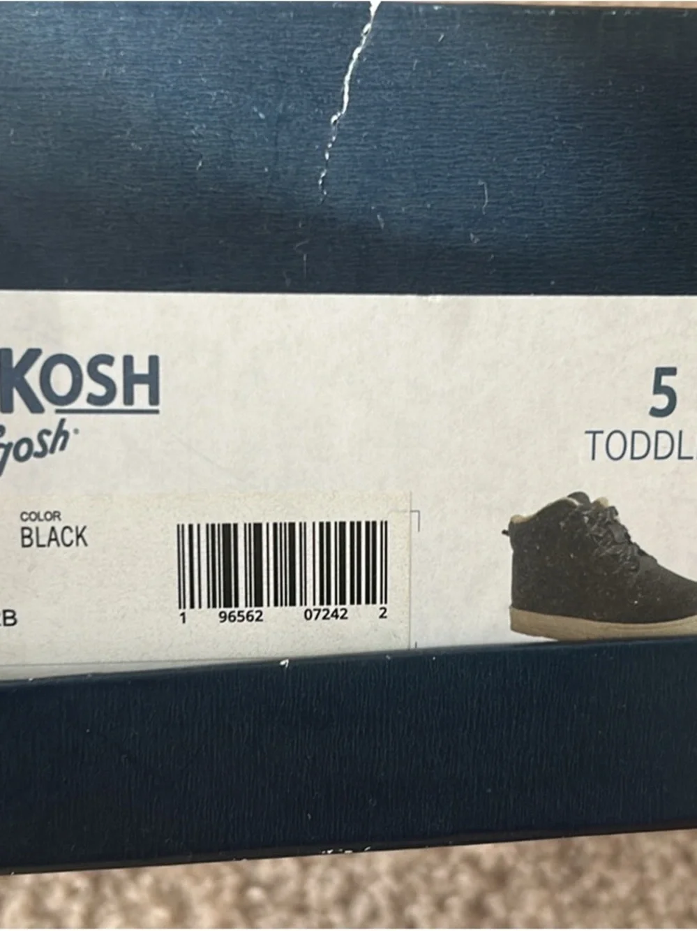 OshKosh B'gosh Castle Toddler Shoes Size 5 – New in Box